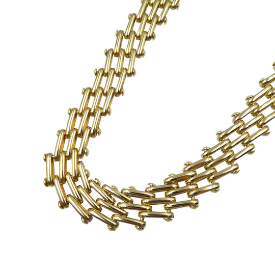 Christian Dior Necklace metal gold Women Used Authentic