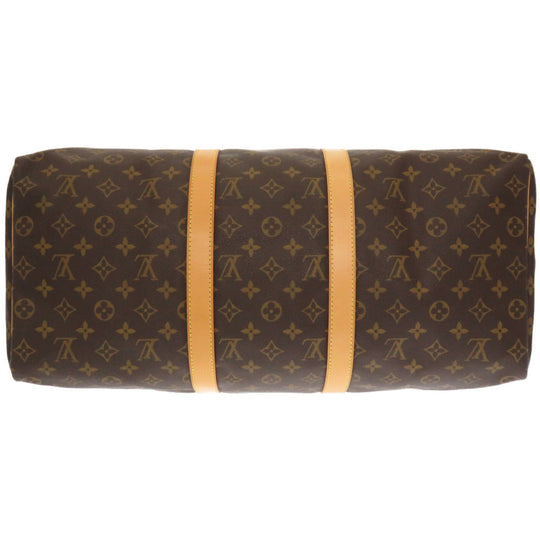 LOUIS VUITTON Boston Duffel bag M41426 Monogram canvas Brown Monogram Keepall 50 mens(Unisex) Used Authentic