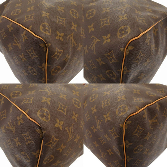 LOUIS VUITTON Boston Duffel bag M41426 Monogram canvas Brown Monogram Keepall 50 mens(Unisex) Used Authentic