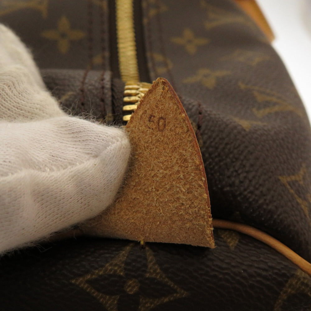 LOUIS VUITTON Boston Duffel bag M41426 Monogram canvas Brown Monogram Keepall 50 mens(Unisex) Used Authentic