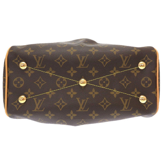 LOUIS VUITTON Handbag M40143 Monogram canvas Brown Monogram Tivoli PM Women Used Authentic