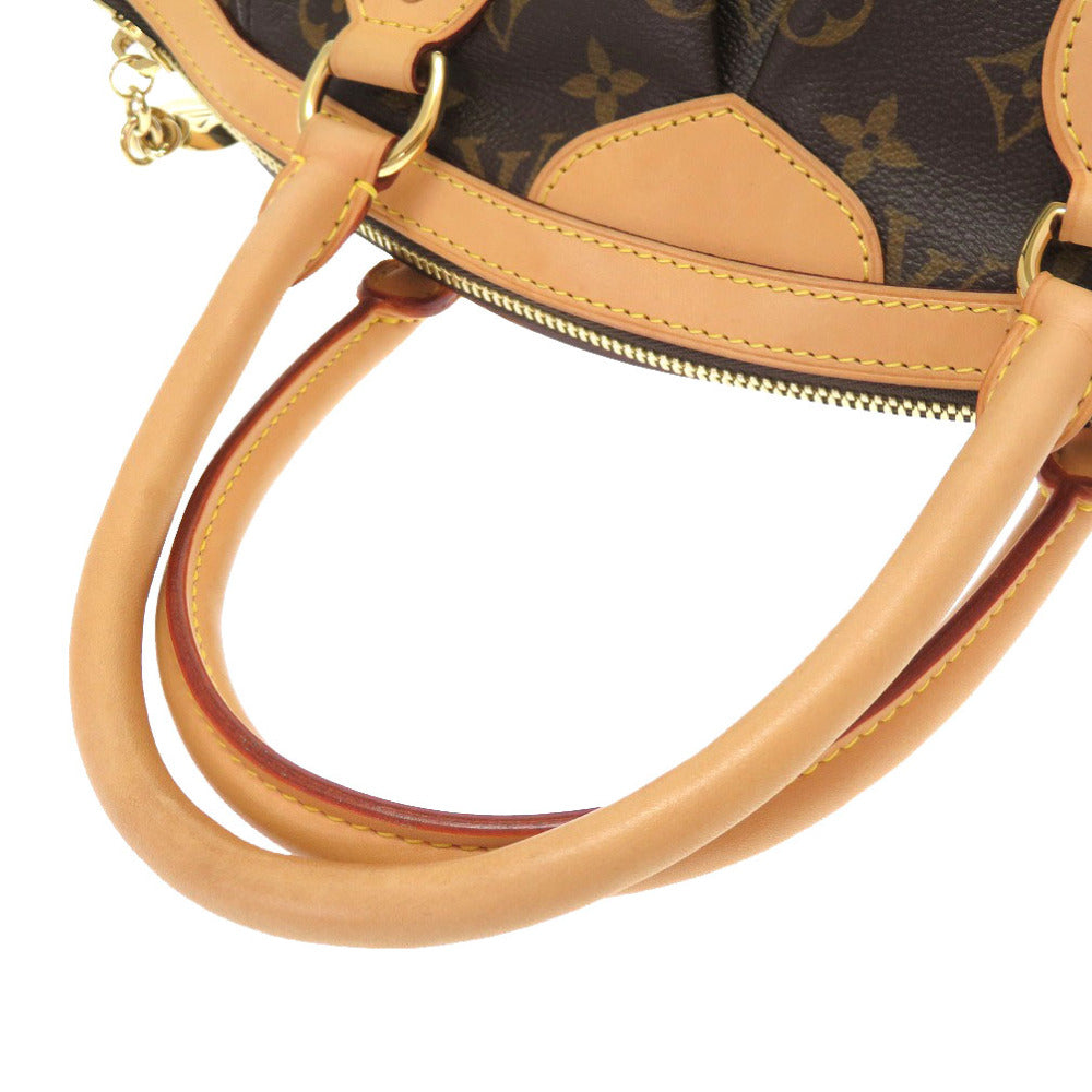 LOUIS VUITTON Handbag M40143 Monogram canvas Brown Monogram Tivoli PM Women Used Authentic