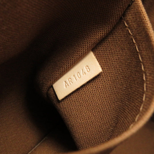 LOUIS VUITTON Handbag M40143 Monogram canvas Brown Monogram Tivoli PM Women Used Authentic