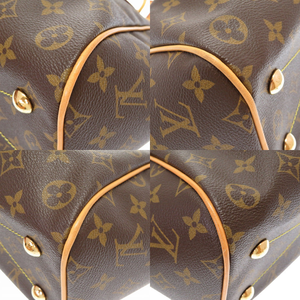 LOUIS VUITTON Handbag M40143 Monogram canvas Brown Monogram Tivoli PM Women Used Authentic