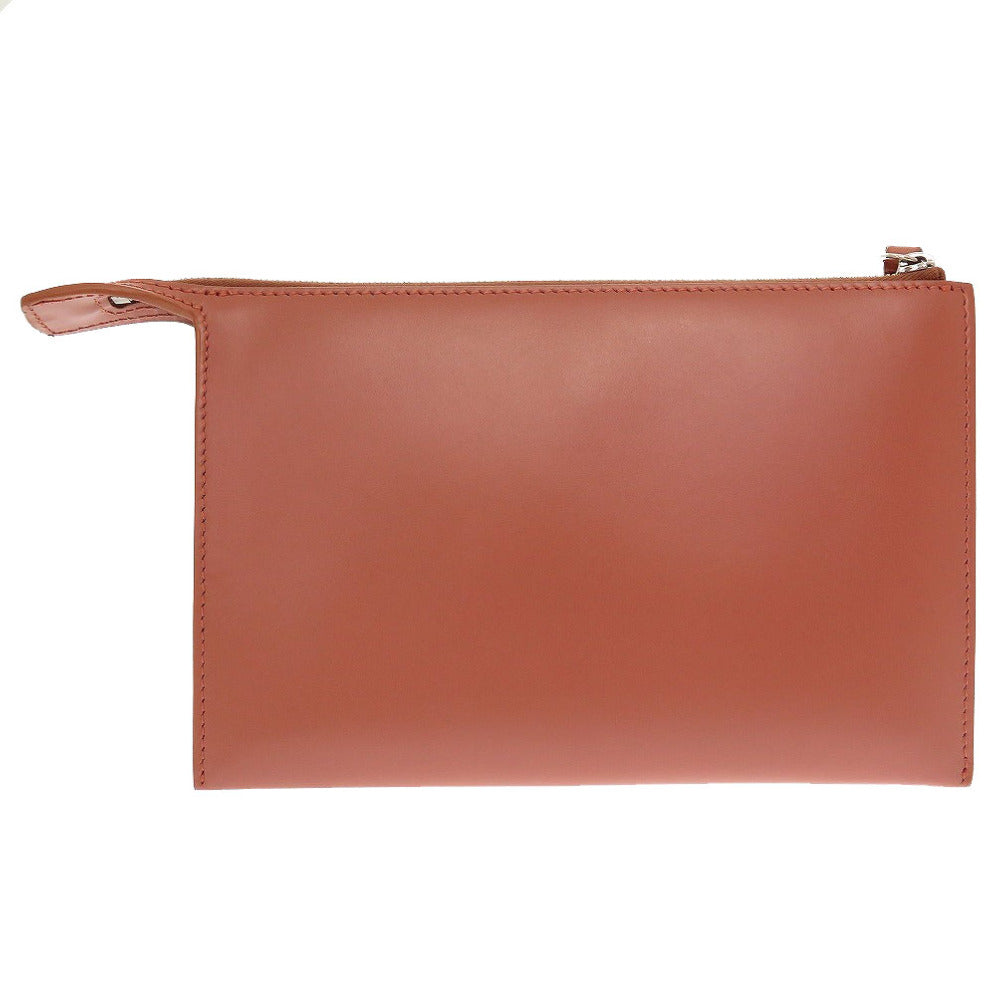 JIL SANDER Clutch bag JSPP840084 leather pink TOOTIE Women Used Authentic