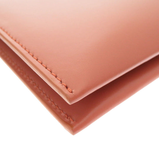 JIL SANDER Clutch bag JSPP840084 leather pink TOOTIE Women Used Authentic