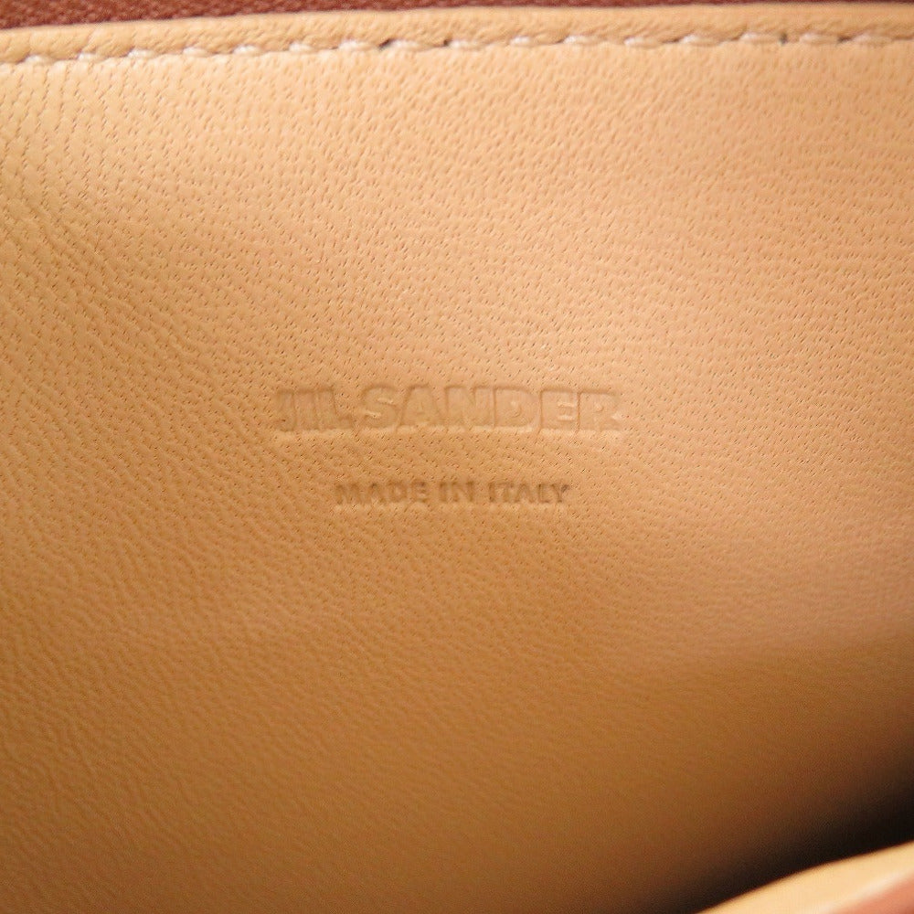 JIL SANDER Clutch bag JSPP840084 leather pink TOOTIE Women Used Authentic