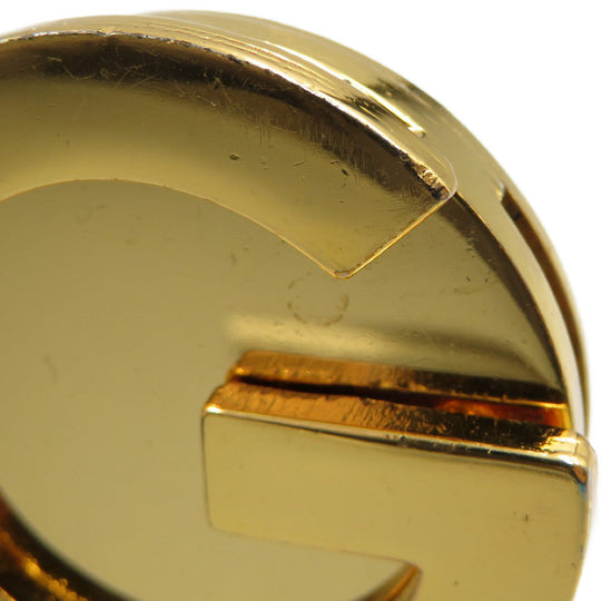 GUCCI belt metal gold Women Used Authentic