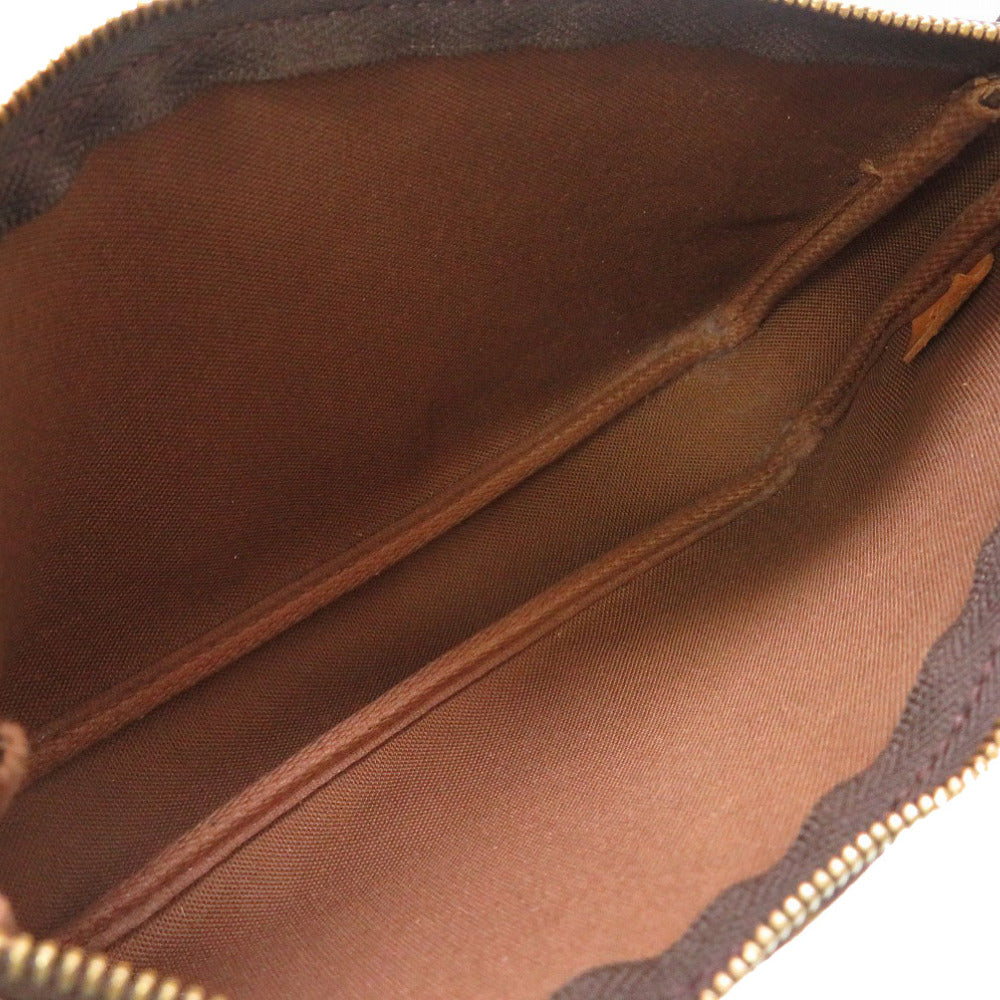 LOUIS VUITTON Pouch M51980 Monogram canvas Brown Monogram Pochette Accessory Pouch Women Used Authentic