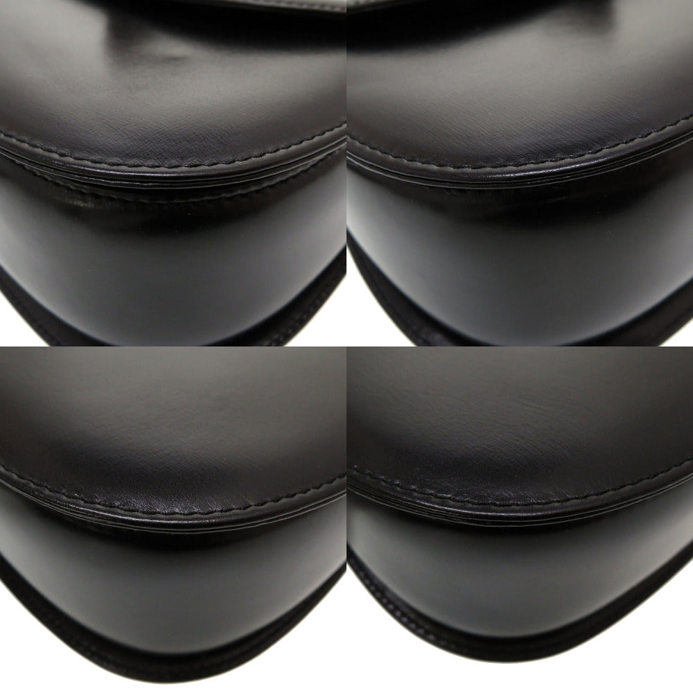 GUCCI Handbag 000 46 0633 Leather x Bamboo black Women Used Authentic
