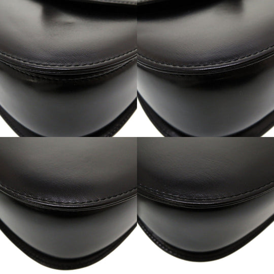 GUCCI Handbag 000 46 0633 Leather x Bamboo black Women Used Authentic