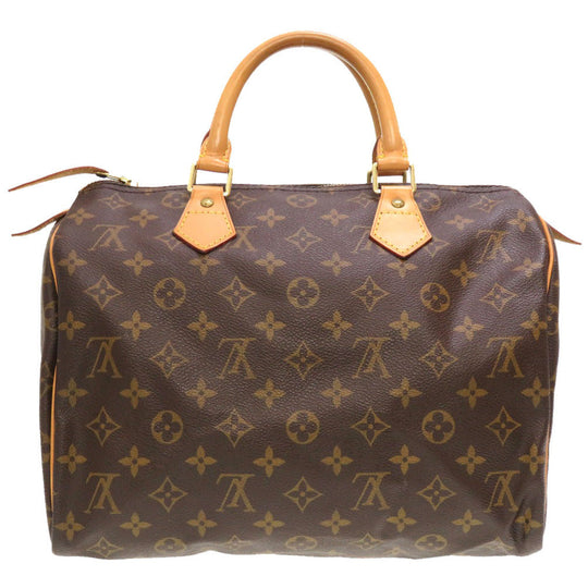 LOUIS VUITTON Handbag M41526 Monogram canvas Brown Monogram Speedy 30 Women Used Authentic