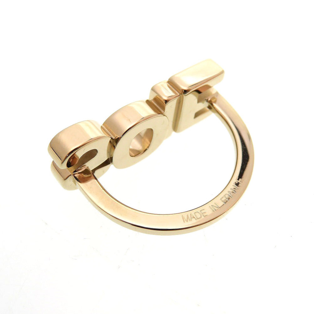 HERMES Scarf ring metal gold SOIE Women(Unisex) Used Authentic