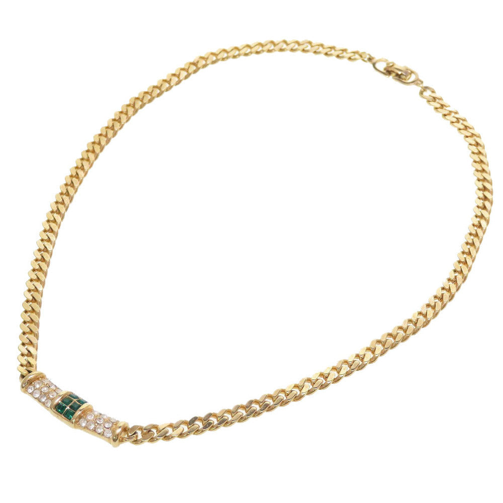 Christian Dior Necklace metal gold Women Used Authentic