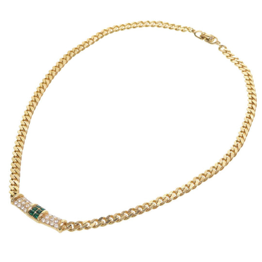 Christian Dior Necklace metal gold Women Used Authentic