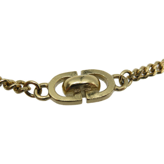 Christian Dior Necklace metal gold Women Used Authentic