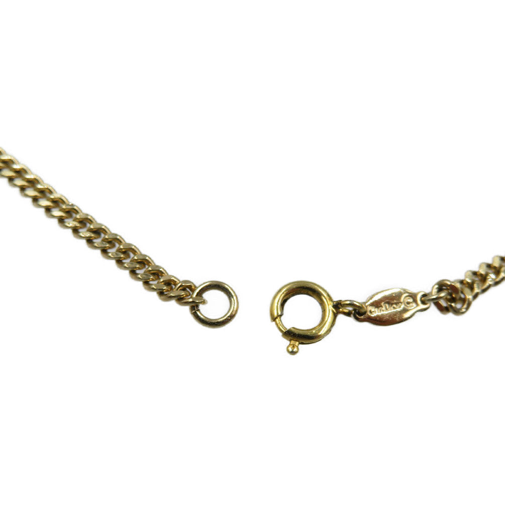 Christian Dior Necklace metal gold Women Used Authentic