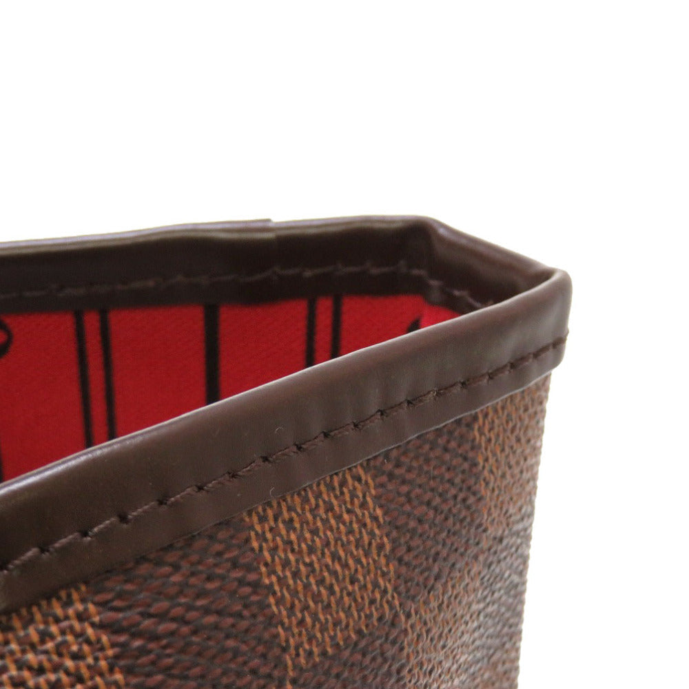 LOUIS VUITTON Tote Bag N51106 Damier canvas Brown Damier Ebene Neverfull GM Women Used Authentic