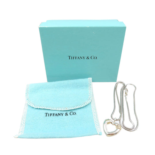 TIFFANY&Co. Necklace Silver925, K18 Gold Silver Women Used Authentic