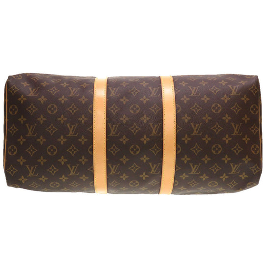 LOUIS VUITTON Boston Duffel bag M41426 Monogram canvas Brown Monogram Keepall 50 mens(Unisex) Used Authentic