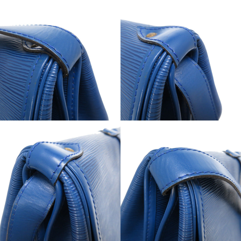 LOUIS VUITTON Shoulder Bag Model number unknown Epi Leather blue Saumur 35 Special Order SPO Women(Unisex) Used Authentic
