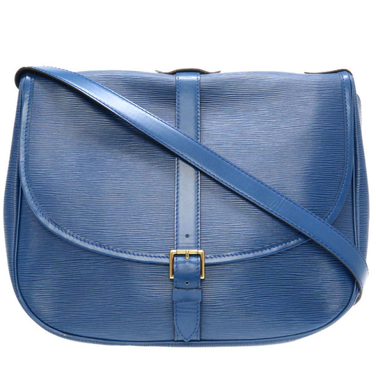 LOUIS VUITTON Shoulder Bag Model number unknown Epi Leather blue Saumur 35 Special Order SPO Women(Unisex) Used Authentic