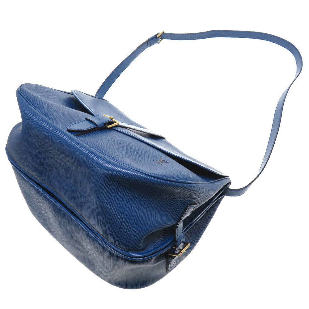 LOUIS VUITTON Shoulder Bag Model number unknown Epi Leather blue Saumur 35 Special Order SPO Women(Unisex) Used Authentic