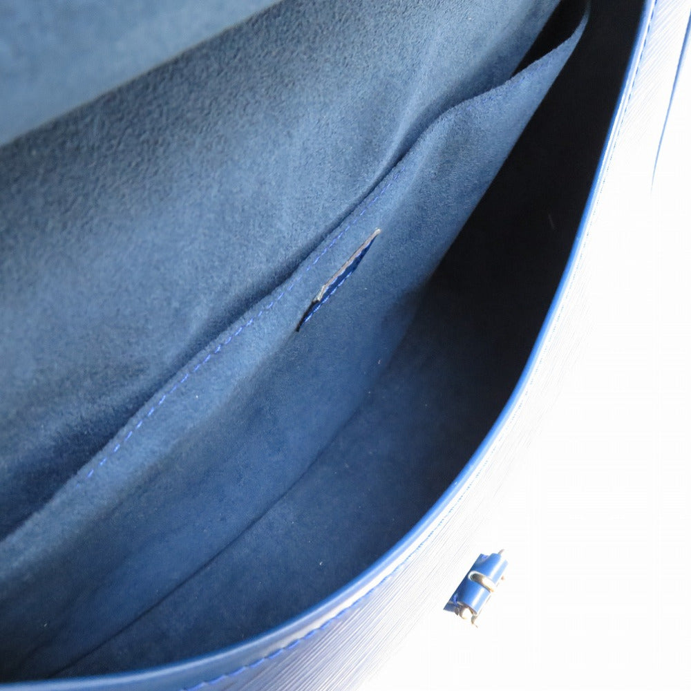 LOUIS VUITTON Shoulder Bag Model number unknown Epi Leather blue Saumur 35 Special Order SPO Women(Unisex) Used Authentic