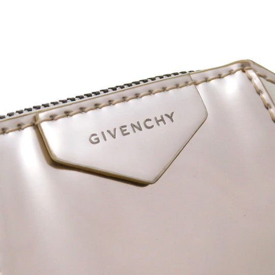 GIVENCHY Shoulder Bag BB60D7B0XN leather Silver Chain Women Used Authentic