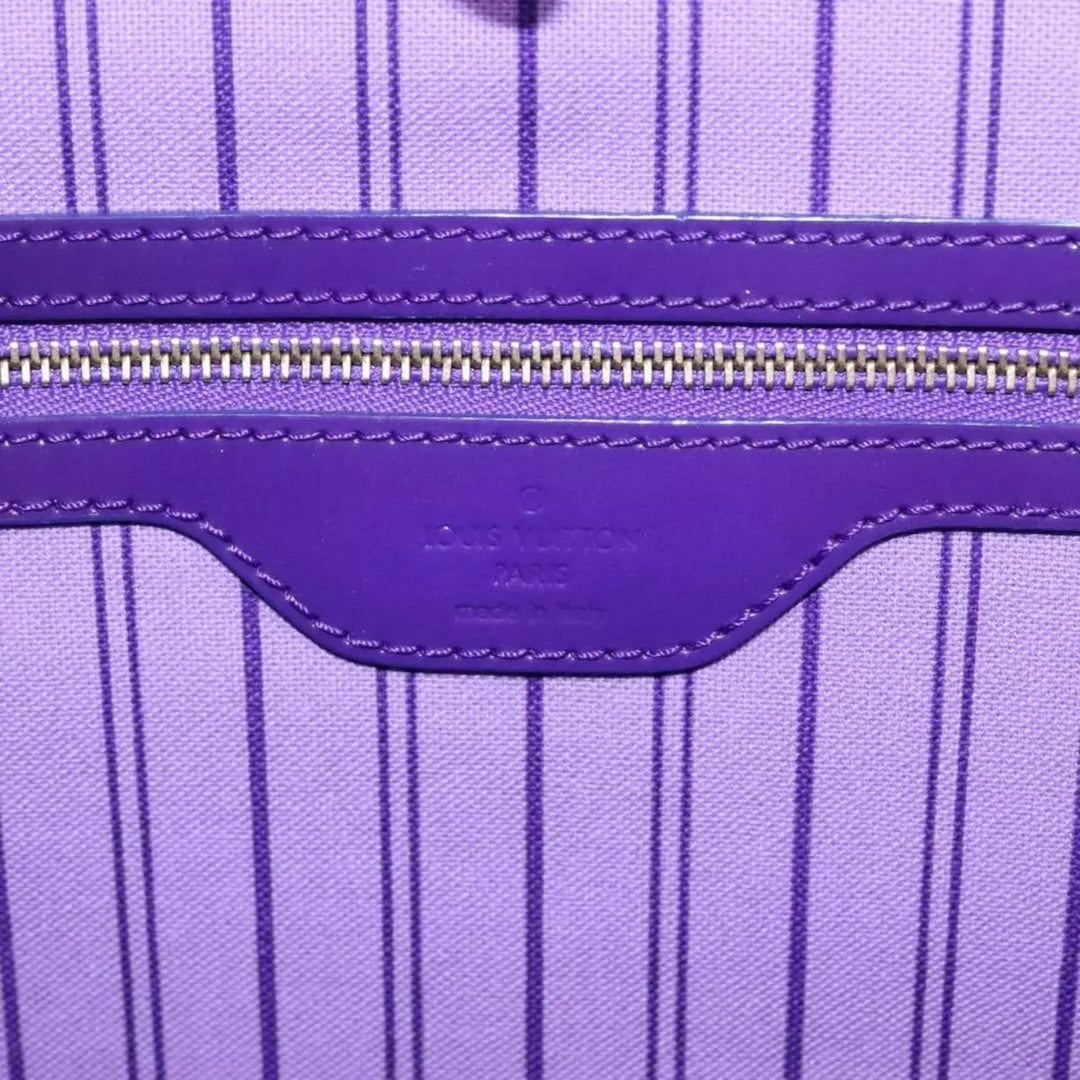 Louis Vuitton Cosmic Blossom GM Tote Bag Purple M93165 Enamel Women's Handbag