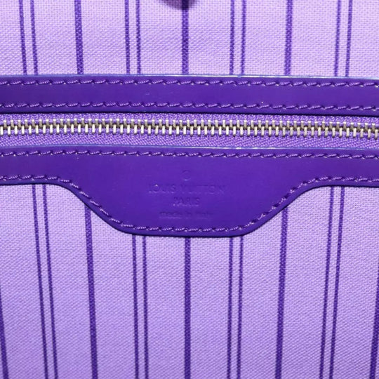 Louis Vuitton Cosmic Blossom GM Tote Bag Purple M93165 Enamel Women's Handbag