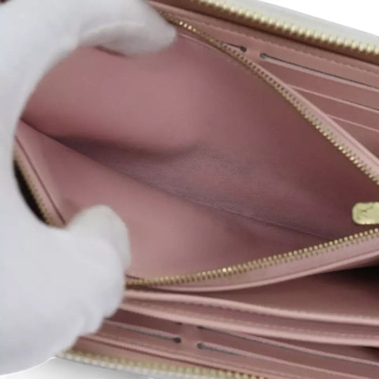 Louis Vuitton Monogram Garden Zippy Wallet White Multicolor Long Women's Wallet
