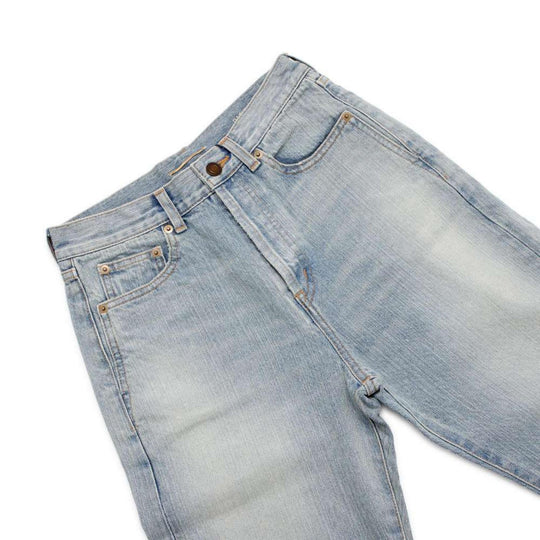 SAINT LAURENT PARIS Denim Cotton Blue Pants Preloved