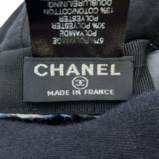 CHANEL Airline Cotton Multicolor Baseball Cap Preloved