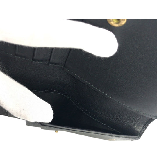 Christian Dior Card Case 03-MA 1117 leather black Card Case Pass Case Business Card Case Fragment Case Stars Collection Women Used Authentic