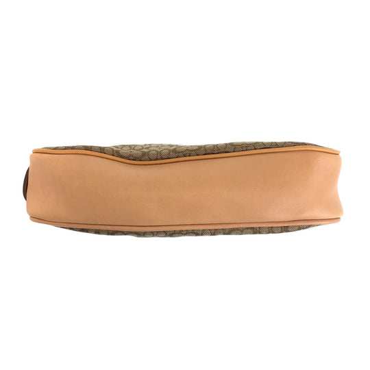 COACH Shoulder Bag canvas beige Mini signature