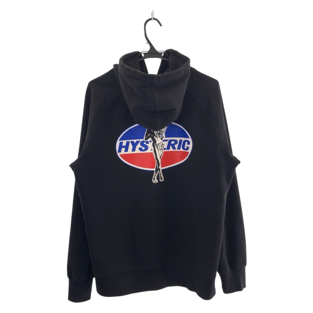 Supreme Hoodie cotton black Hoodie HYSTERIC GLAMOUR collaboration mens M Used Authentic