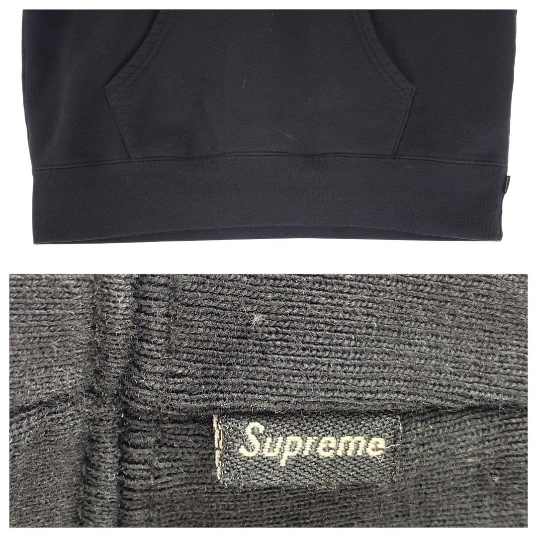 Supreme Hoodie cotton black Hoodie HYSTERIC GLAMOUR collaboration mens M Used Authentic