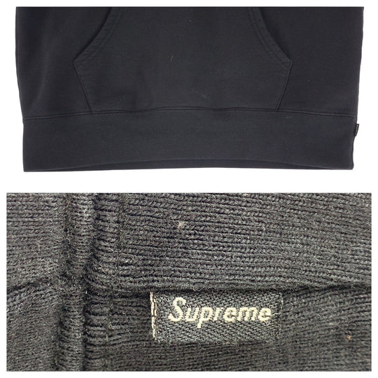 Supreme Hoodie cotton black Hoodie HYSTERIC GLAMOUR collaboration mens M Used Authentic
