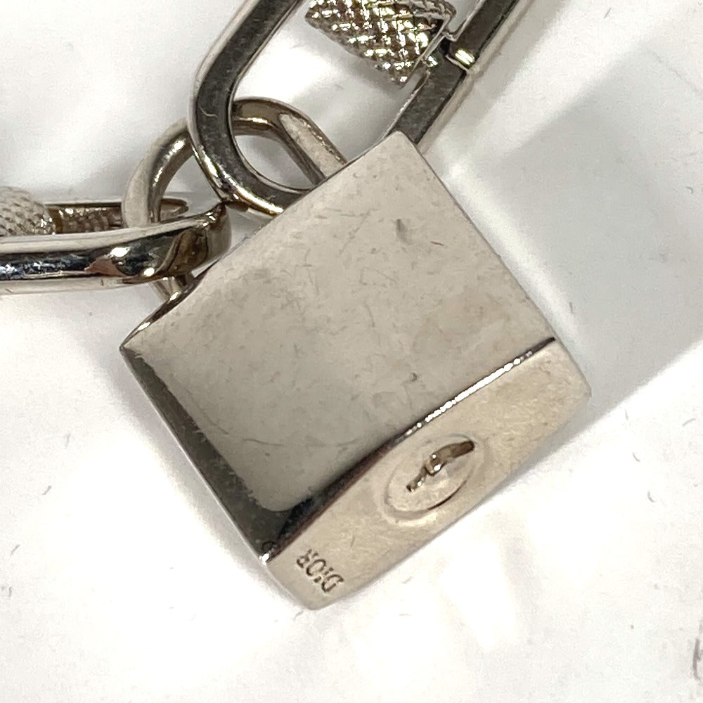 Dior bracelet metal Silver Padlock key Yoon Ahn design mens Used Authentic