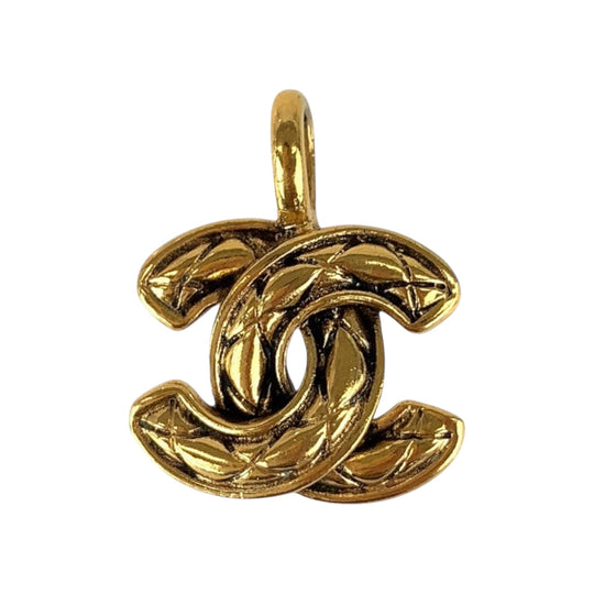 CHANEL Necklace metal gold COCO Mark Women Used Authentic