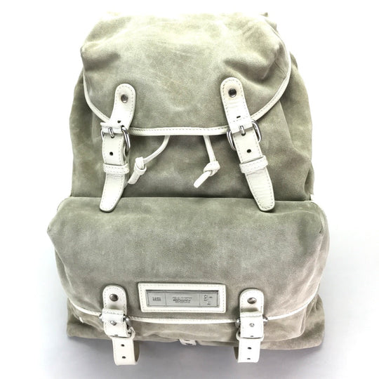 BALLY Backpack Suede / leather Beige type Large backpack Backpack unisex(Unisex) Used Authentic
