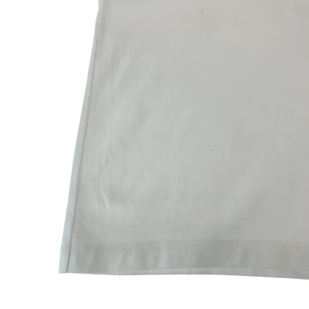 CELINE Short sleeve T-shirt 2X351501F cotton White gold Short sleeve T-shirt Embroidery Women XS Used Authentic