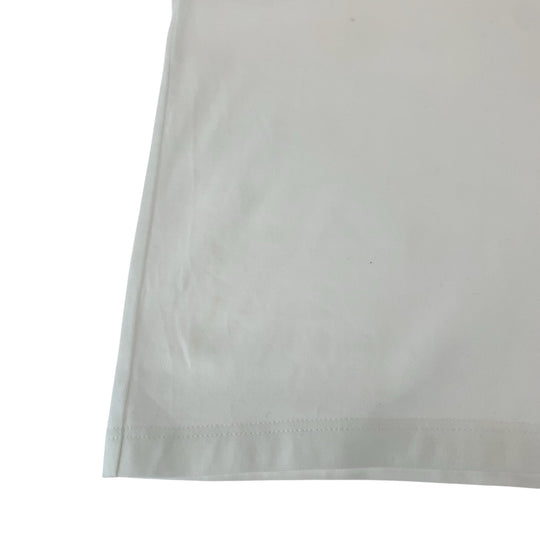 CELINE Short sleeve T-shirt 2X351501F cotton White gold Short sleeve T-shirt Embroidery Women XS Used Authentic
