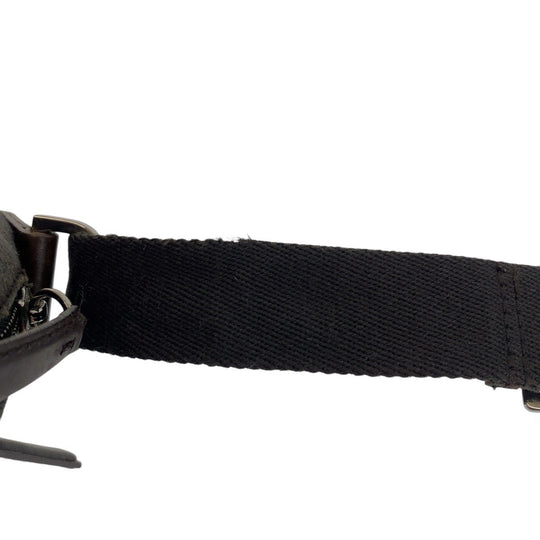 GUCCI Shoulder Bag 101680 GG canvas, leather Brown Silver Metal Shoulder Bag pochette Women Used Authentic