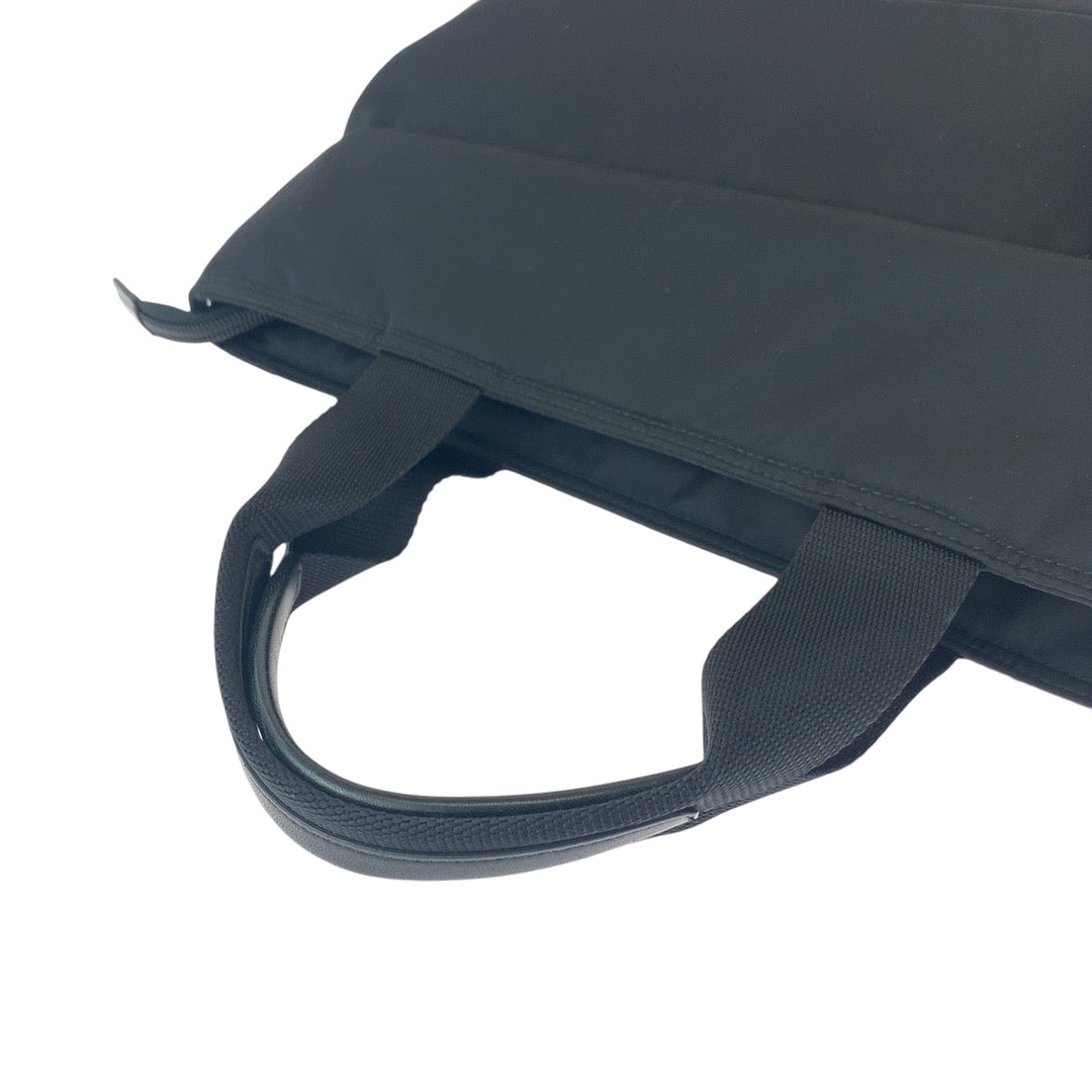 PRADA Shoulder Bag BR4561 Nylon black Test Triangle With logo