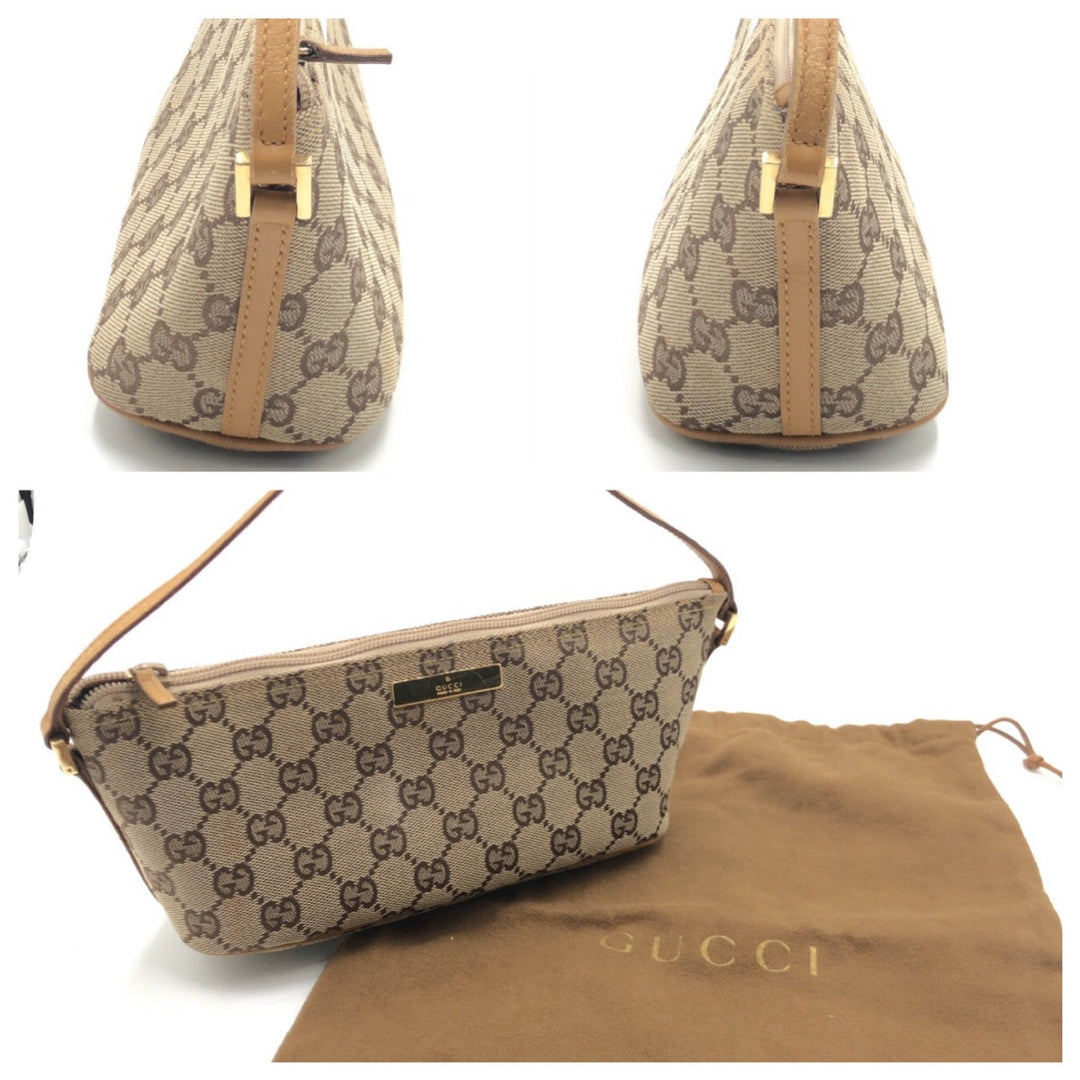 GUCCI Handbag 039 1103 2123 GG canvas Brown GG pattern