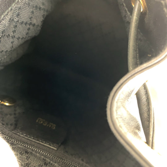GUCCI Backpack 003 3444 0030 leather black Backpacks & Daypacks Backpacks Bamboo Women Used Authentic