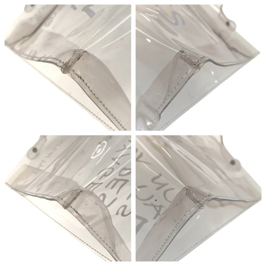 HERMES Handbag Plastics Clear Gold Metal Kelly type Women Used Authentic