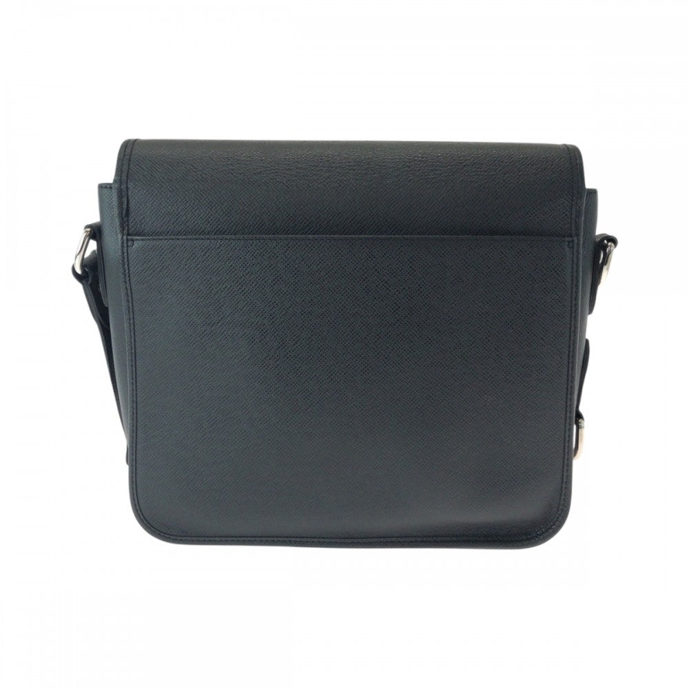 LOUIS VUITTON Shoulder Bag M32482 Taiga Ardoise Black SilverMetal Shoulder Bag Messenger bag Taiga Andrei mens Used Authentic